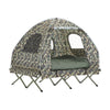 SoBuy OGS61-L-TN, 2 Person Foldable Camping Tent with Bed Mattress Sleeping Bag Carrying Bag Camouflage Color, Green