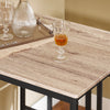 SoBuy OGT15-N, Bar Set-1 Bar Table and 4 Stools, Home Kitchen Breakfast Bar Set Furniture Dining Set, Wood