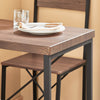 SoBuy OGT19-N, Dining Set - Dining Table & 2 Chairs, 3 Piece Dining Room Furniture, Wood