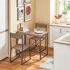 SoBuy OGT19-N, Dining Set - Dining Table & 2 Chairs, 3 Piece Dining Room Furniture, Wood
