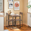 SoBuy OGT19-N, Dining Set - Dining Table & 2 Chairs, 3 Piece Dining Room Furniture, Wood