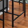 SoBuy OGT27-N, Bar Set-1 Bar Table and 2 Stools, 3 Pieces Home Kitchen Breakfast Bar Set Furniture Dining Set, Wood