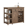 SoBuy SVW20-N, Kitchen Island Cabinet Cupboard Sideboard Dining Bar Table Bar, Wood