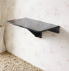 SoBuy FWT03-SCH, Wall-mounted Drop-leaf Table, Folding Kitchen & Dining Table Desk, Black