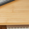SoBuy BBF09-N, Triangle Bamboo Monitor Stand Computer Riser Desk Organizer, Wood