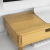 SoBuy BBF06-N, Bamboo Monitor Stand Computer Screen Monitor Stand Desk Organizer, Wood