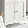 SoBuy BZR13-W, Bathroom Cabinet Bathroom Shelf Bathroom Storage Cabinet Unit, White