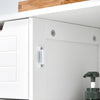 SoBuy BZR37-W, Bathroom Storage Cabinet Cupboard with 4 Drawers and 1 Door, White
