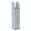 SoBuy BZR53-HG, Free Standing Bathroom Toilet Paper Roll Holder Storage Cabinet, Grey