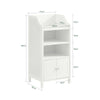 SoBuy BZR56-W, Bathroom Cabinet Bathroom Storage Cabinet Cupboard, White