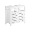 SoBuy BZR58-W, Under Sink Cabinet Bathroom Vanity Unit Bathroom Storage Cabinet, White