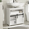 SoBuy BZR61-W, Under Sink Cabinet Bathroom Vanity Unit Bathroom Storage Cabinet, White