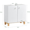 SoBuy BZR92-W, Under Sink Cabinet Bathroom Vanity Unit Bathroom Storage Cabinet, White