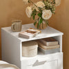 SoBuy FBT112-W, Side Table End Table Sofa Table Bedside Table Nightstand, White