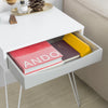 SoBuy FBT82-W, Side Table End Table Bedside Table, Coffee Table Bed Sofa Side Table, White