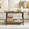 SoBuy FBT90-N,2 Tiers Coffee Table Living Room Table Sofa Table Side Table, Wood