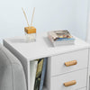 SoBuy FBT95-W, Bedside Table End Table Sofa Table Nightstand Lamp Table, White