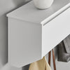 SoBuy FHK24-W, Wall Coat Rack Wall Shelf Wall Storage Cabinet Hallway Coat Rack, White