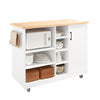SoBuy FKW105-WN, Kitchen Storage Trolley Kitchen Cabinet Cupboard Kitchen Island, White