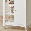 SoBuy FKW46-WN, Kitchen Trolley Kitchen Serving Storage Trolley Cart, White