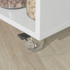 SoBuy FKW77-W,Kitchen Serving Trolley Storage Trolley, Side Table End Table on Wheels, White