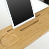 SoBuy FRG104-N, Bamboo Bathtub Rack, Bath Tub Shelf Tray with iPad/Mobile Phone, Wood