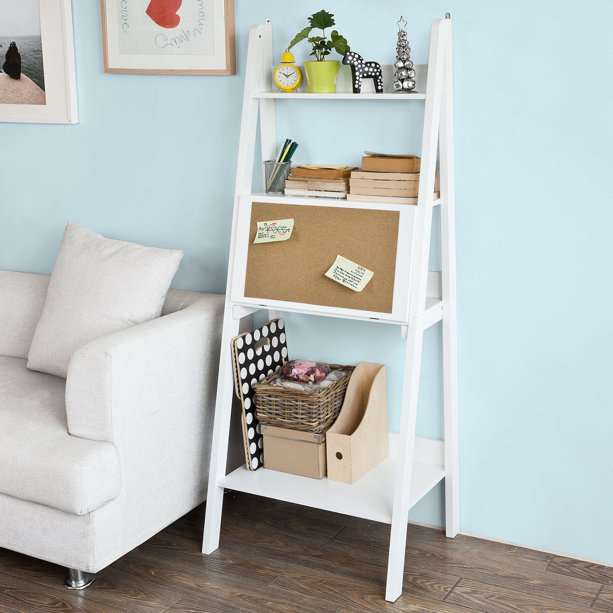 Sobuy clearance ladder desk