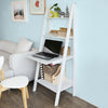 SoBuy FRG115-W, Storage Display Shelving Bookcase with Desk/Memo Board & 3 Shelves, White