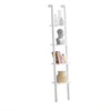 SoBuy FRG15-W, Modern 4 Tiers Ladder Shelf Wall Shelf Stand Shelf, White