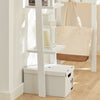 SoBuy FRG15-W, Modern 4 Tiers Ladder Shelf Wall Shelf Stand Shelf, White