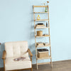 SoBuy FRG161-N, 6 Tiers Bookcase Ladder Shelf, Home Storage Display Shelving Unit, Wood