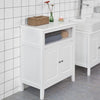 SoBuy FRG204-W, White Bathroom Storage Cabinet Storage Cupboard Bathroom Shelf, White