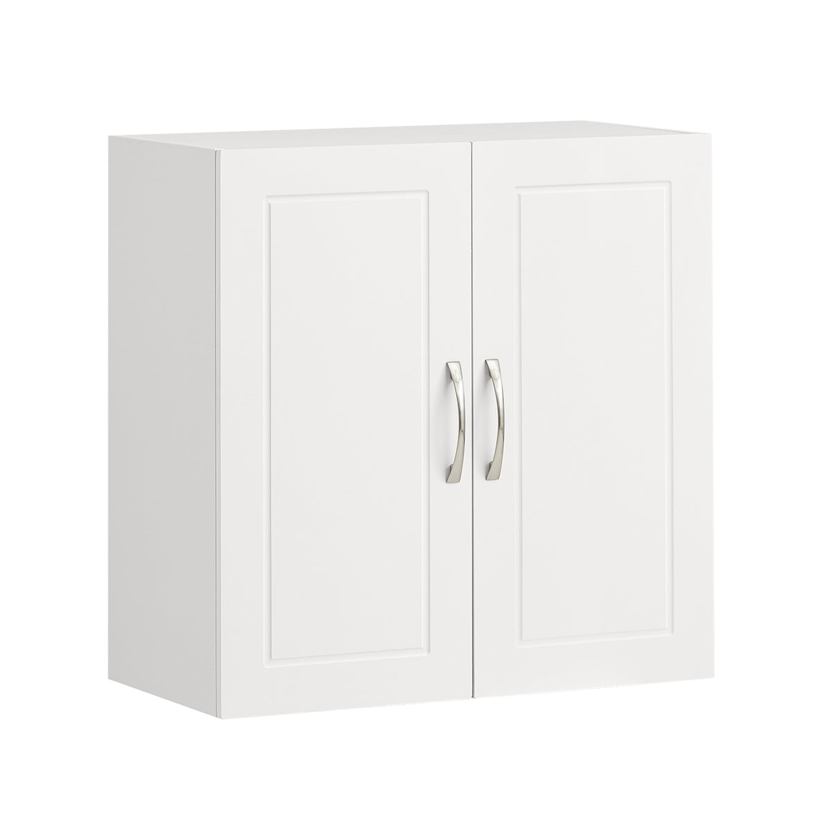 SoBuy FRG231-W, Bathroom Wall Cabinet Mounted Storage Unit with Adjustable Shelf and Door Small Slim Bathroom Cupboard for Towel & Toiletries, Ideal for Mirror Cabinet Replacement White 60x30x60 cm