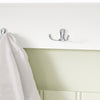 SoBuy FRG282-W, Wall Coat Rack Wall Shelf Wall Storage Cabinet Unit, White
