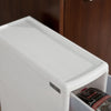 SoBuy FRG41-K-W, 3 Drawers Storage Unit /Cart, Slide Out Tower Cabine, White