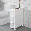 SoBuy FRG41-K-W, 3 Drawers Storage Unit /Cart, Slide Out Tower Cabine, White