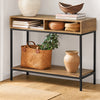 SoBuy FSB41-F, Console Table Hall Table Side Table End Table Living Room Table, Brown