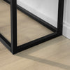 SoBuy FSB43-SCH,Console Table Hall Table Living Room Table Sofa Table Side Table End Table, Black