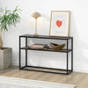 SoBuy FSB43-SCH,Console Table Hall Table Living Room Table Sofa Table Side Table End Table, Black