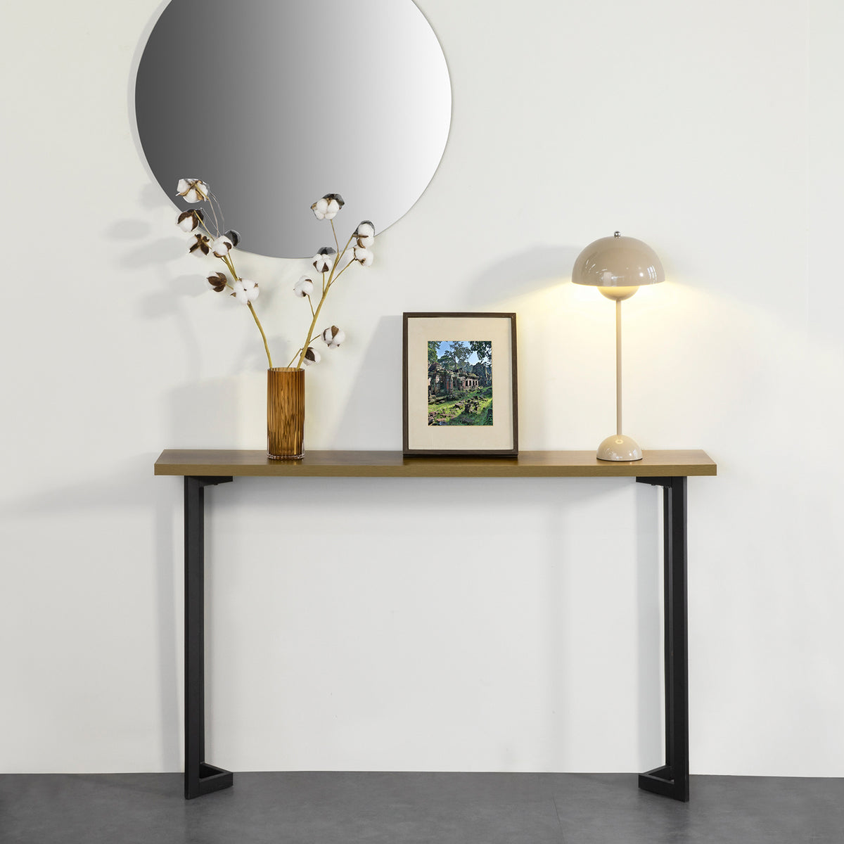 SoBuy FSB50-PF, Console Table Hall Table Side Table End Table Living Room Table Sofa Table, Brown