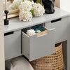 SoBuy FSB51-HG, Console Table Hall Table Side Table End Table Living Room Table, Grey