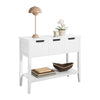 SoBuy FSB51-W, Console Table Hall Table Side Table End Table Living Room Table with, White
