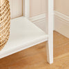 SoBuy FSB51-W, Console Table Hall Table Side Table End Table Living Room Table with, White