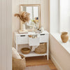 SoBuy FSB51-W, Console Table Hall Table Side Table End Table Living Room Table with, White