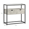 SoBuy FSB54-HG, Console Table Hall Table Living Room Table Side Table Sideboard, Grey