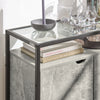 SoBuy FSB55-HG, Sideboard Console Table Storage Cabinet Cupboard Sideboard, Grey