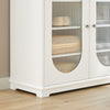 SoBuy FSB68-W, Sideboard Cupboard Storage Cabinet, Hallway Shoe Cabinet, White