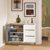 SoBuy FSB69-W, Sideboard Storage Cabinet Cupboard Bedroom Chest of Drawers, White