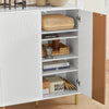 SoBuy FSB70-W, Sideboard Storage Cabinet Cupboard Hallway Cabinet, White