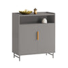 SoBuy FSB73-HG, Sideboard Storage Cabinet Cupboard Dining Room Living Room Hallway Cabinet, Grey
